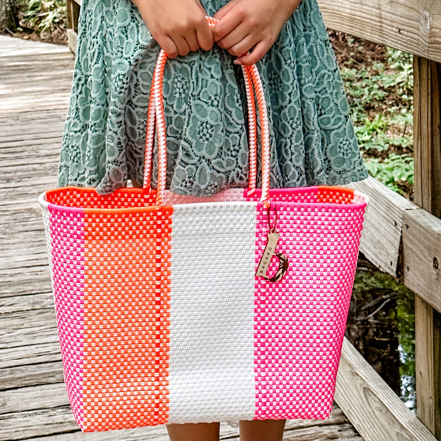 Summer Pop Handwoven Bag