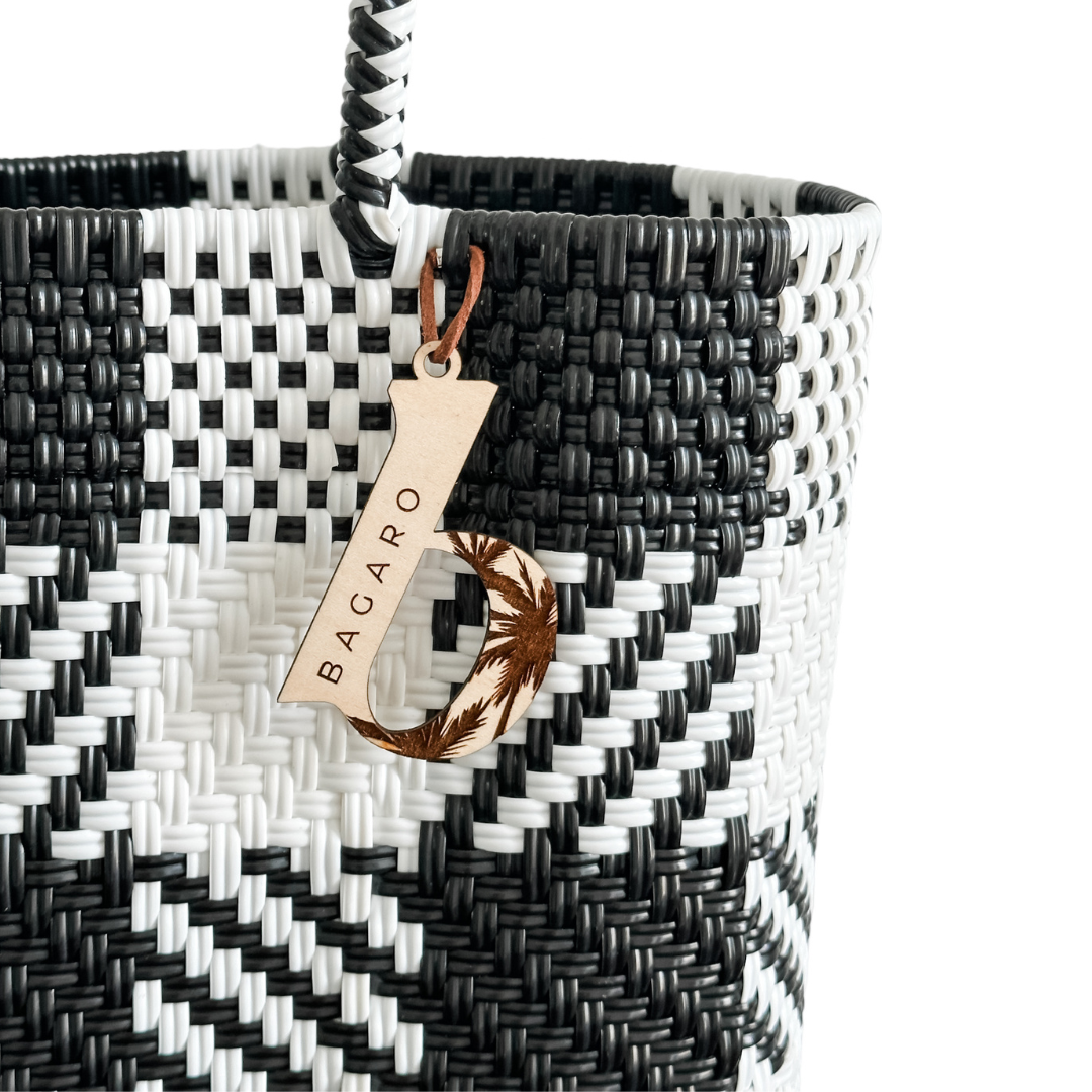 Checkers Handwoven Bag