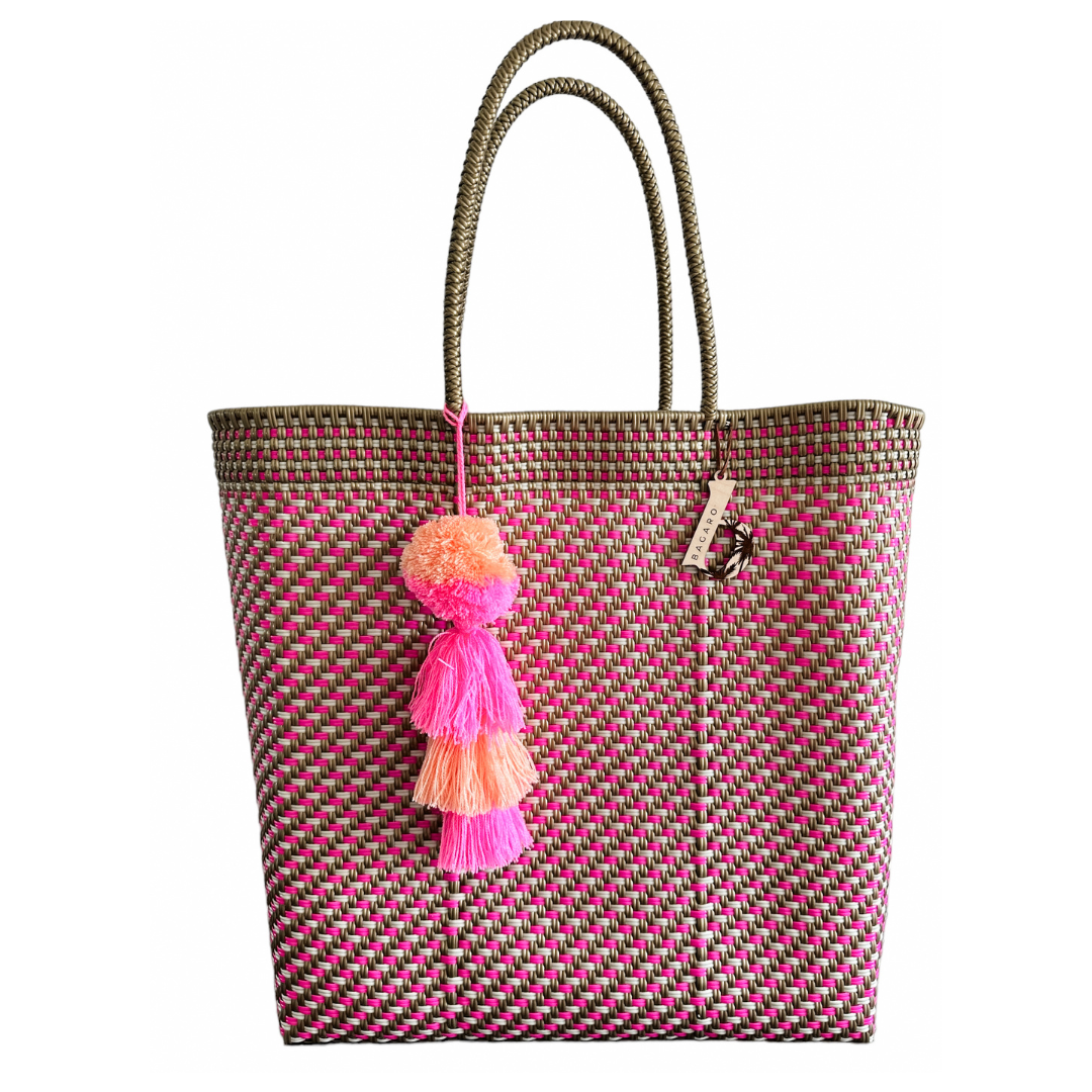 Desert Rose Handwoven Bag