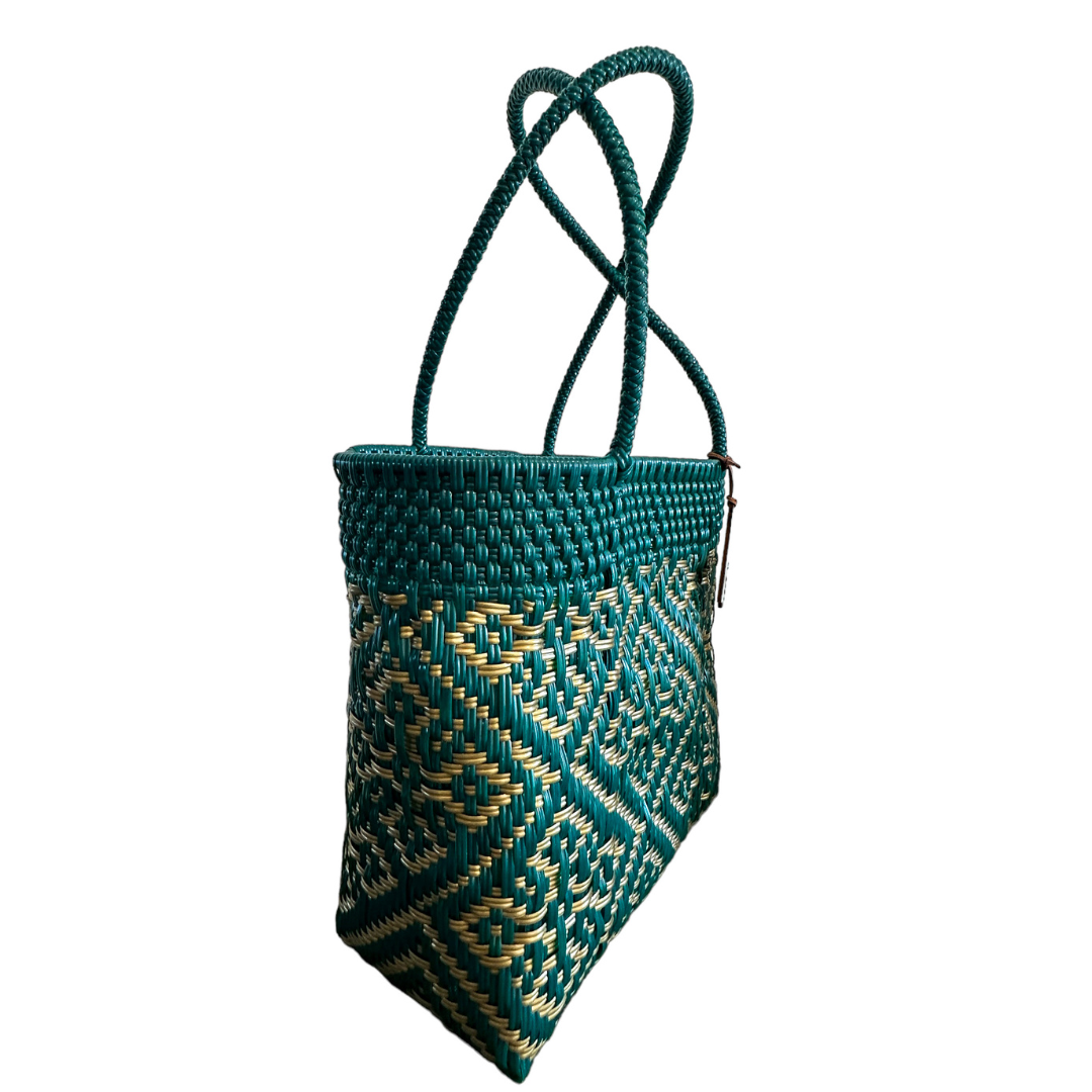Merry and Bright Handwoven Bag