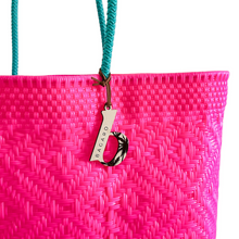 Load image into Gallery viewer, Passion Pink Handwoven Bag
