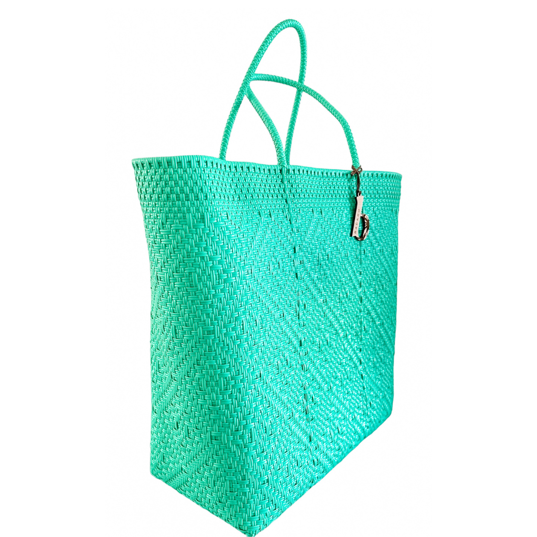Sea Glass Handwoven Bag
