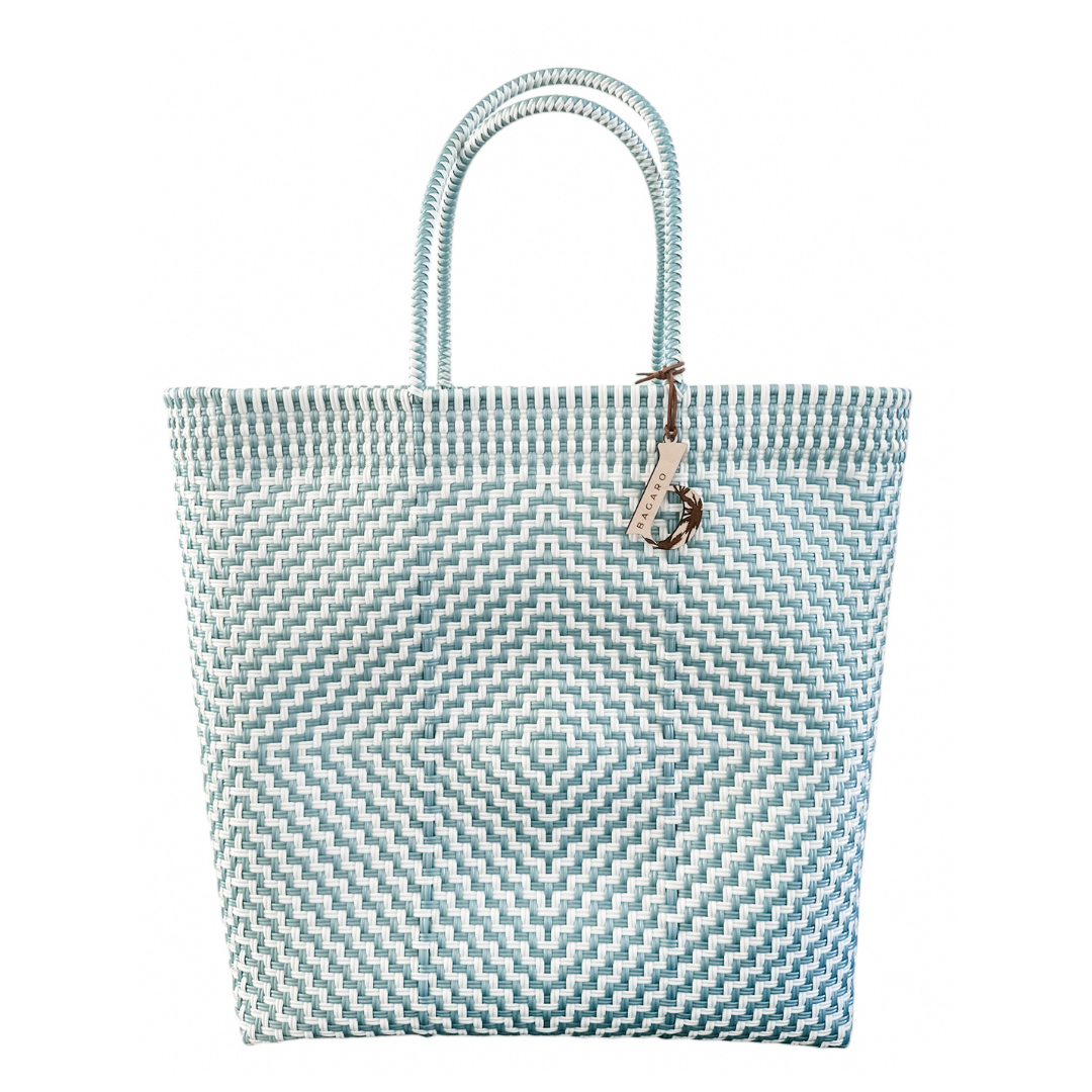 Dreamy Blue Handwoven Bag