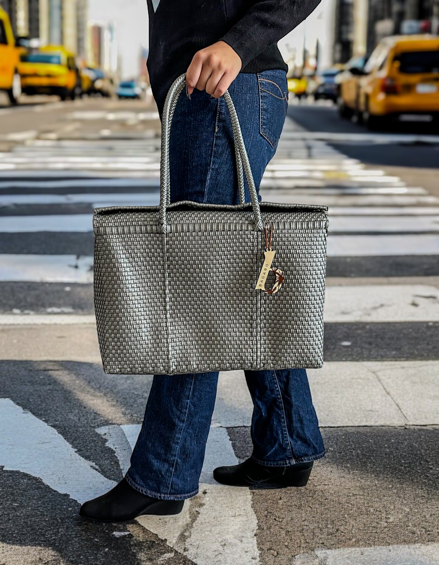Rain Drop Handwoven Bag