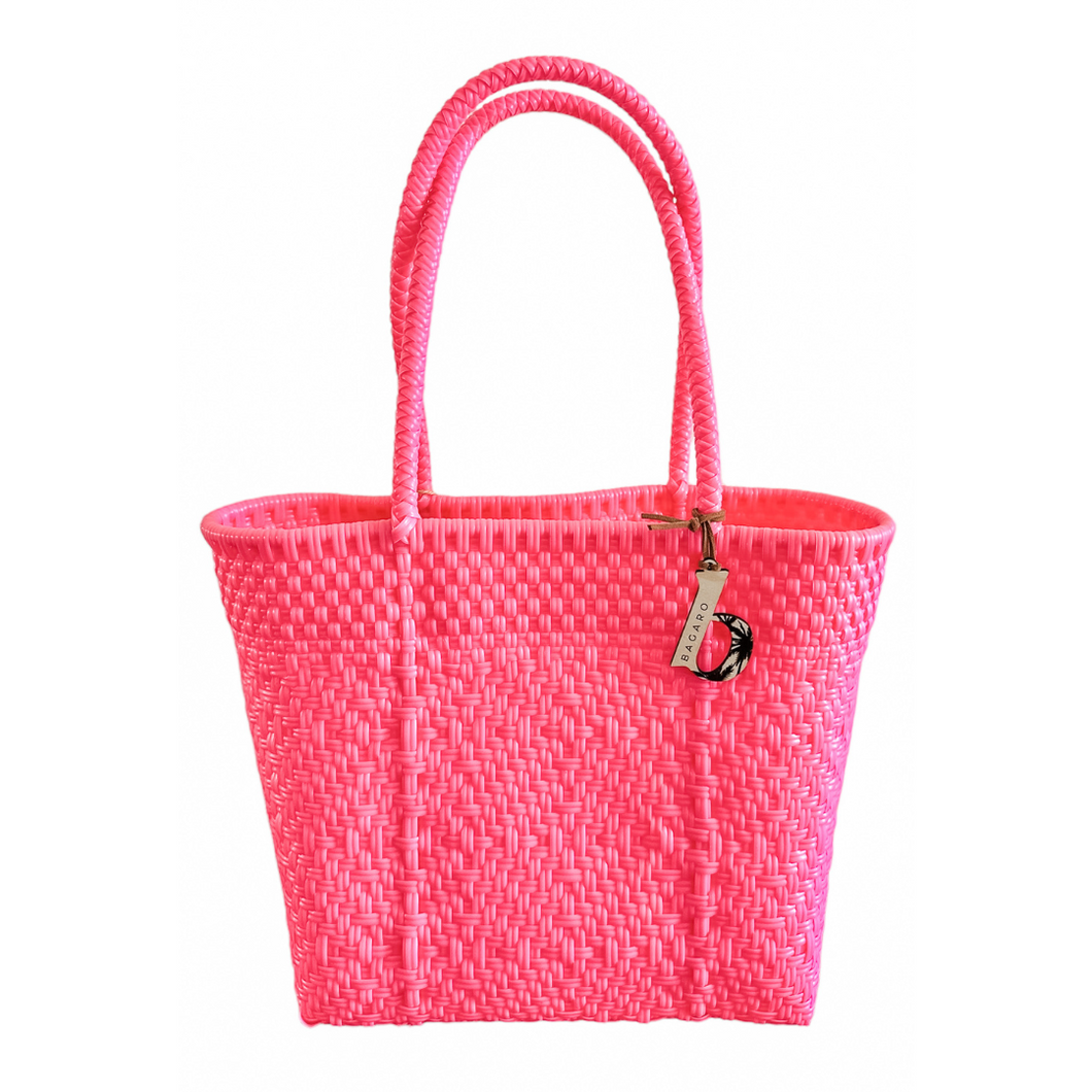 Pretty In Pink Handwoven Bag