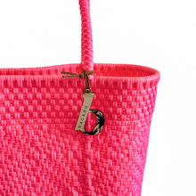 Load image into Gallery viewer, Pretty In Pink Handwoven Bag
