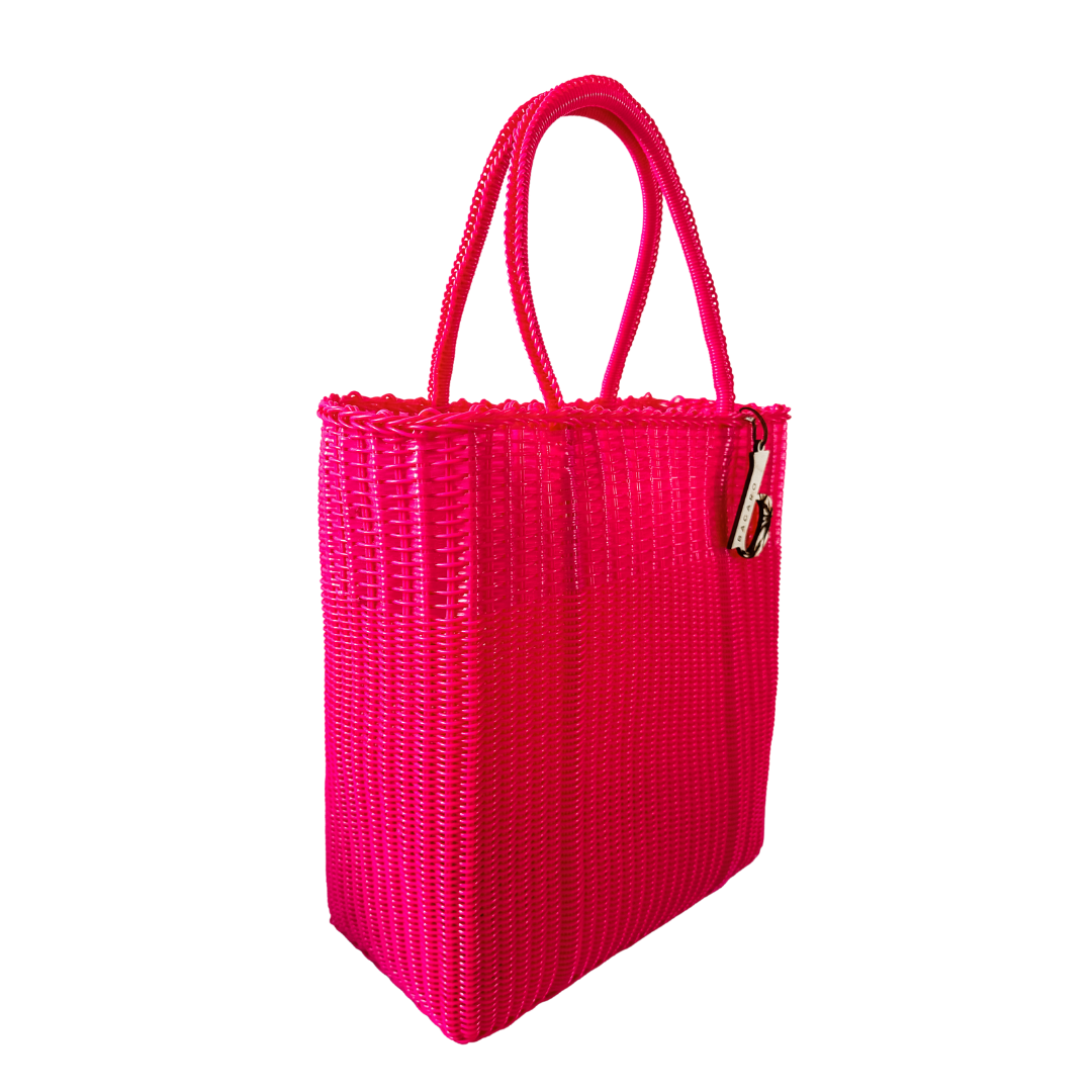 Bubblegum Pink Handwoven Bag