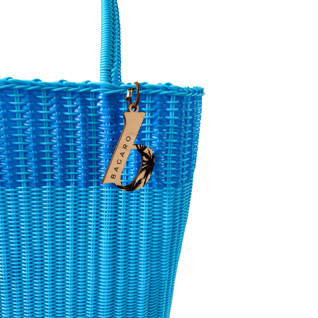 Carolina Blue Handwoven Bag