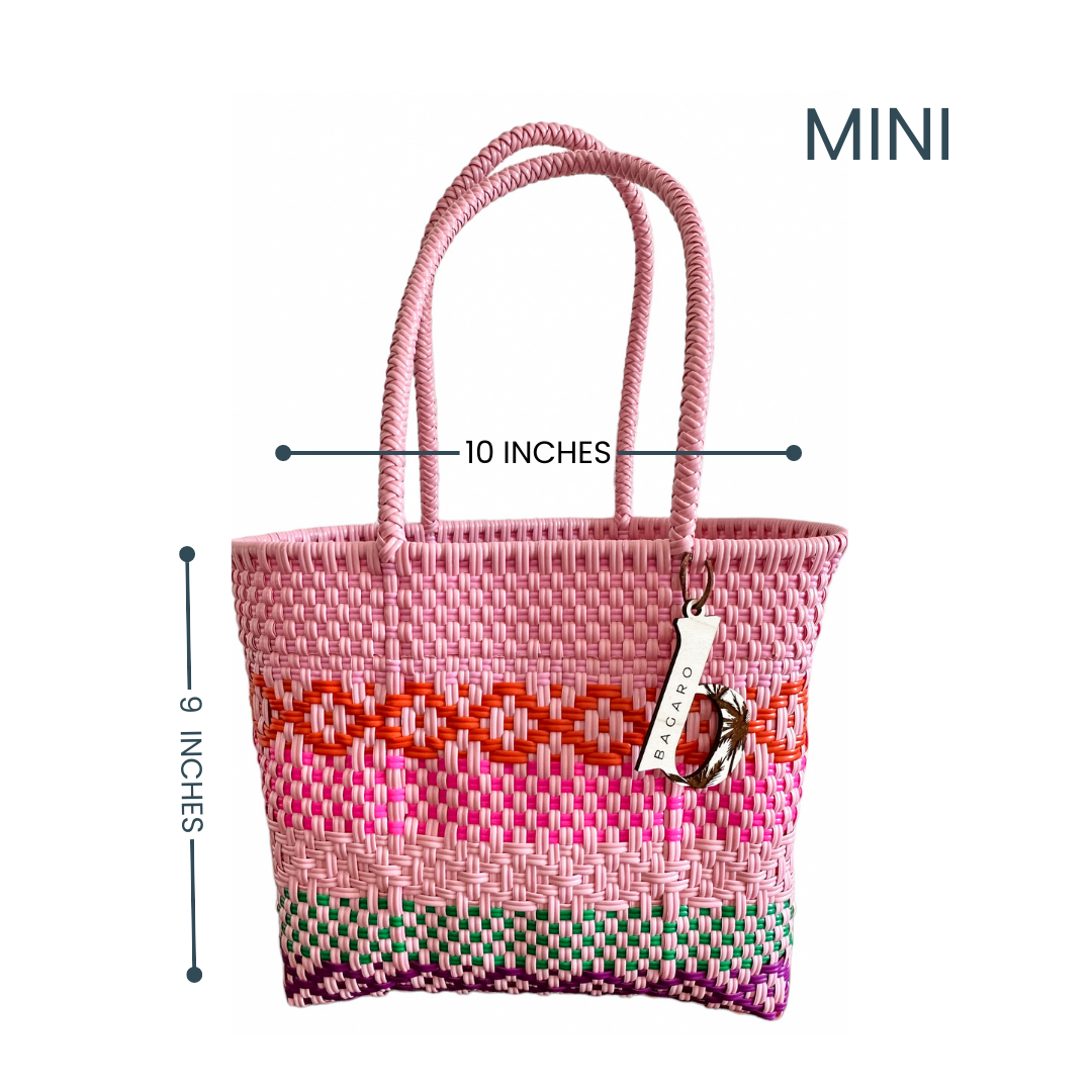 Flamingo Handwoven Bag