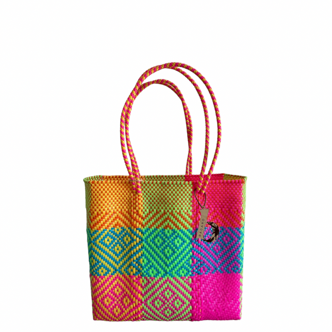 Blossom Bash Handwoven Bag