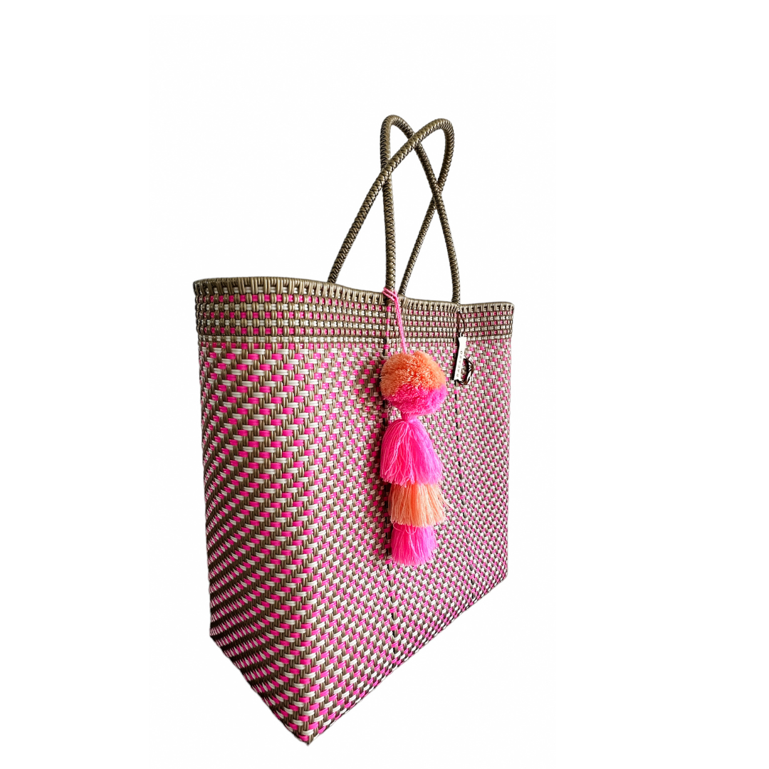 Desert Rose Handwoven Bag
