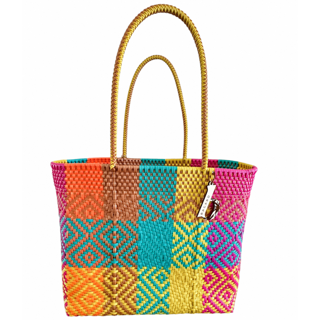 Fall Sunset Handwoven Bag