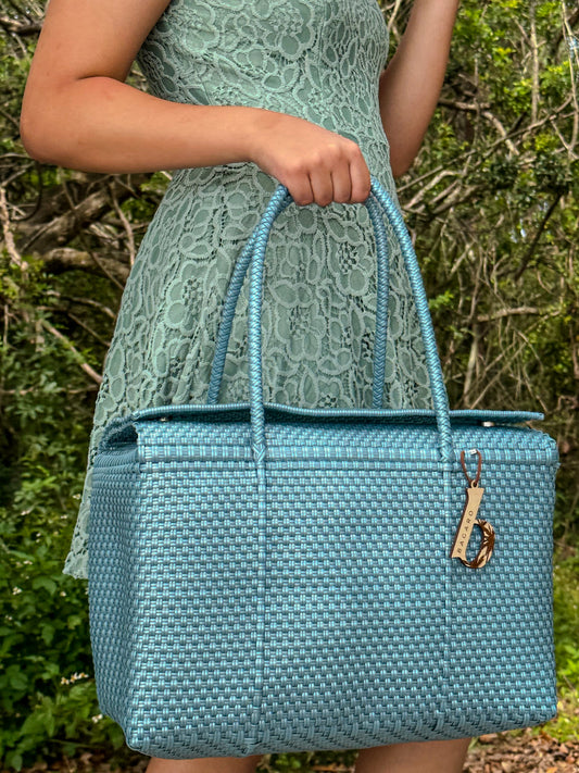 Spring Fresh Handwoven Bag