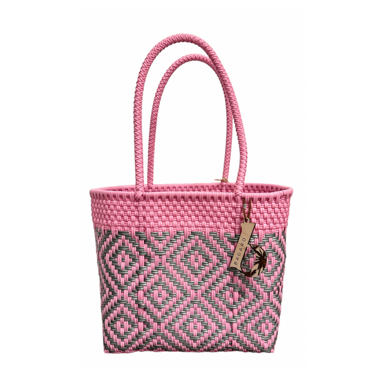In the Pink Handwoven Bag