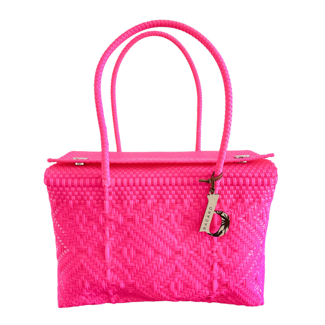 Passion Pink Handwoven Bag