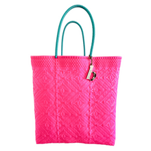 Load image into Gallery viewer, Passion Pink Handwoven Bag
