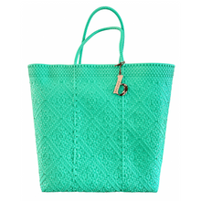 Load image into Gallery viewer, Sea Glass Handwoven Bag
