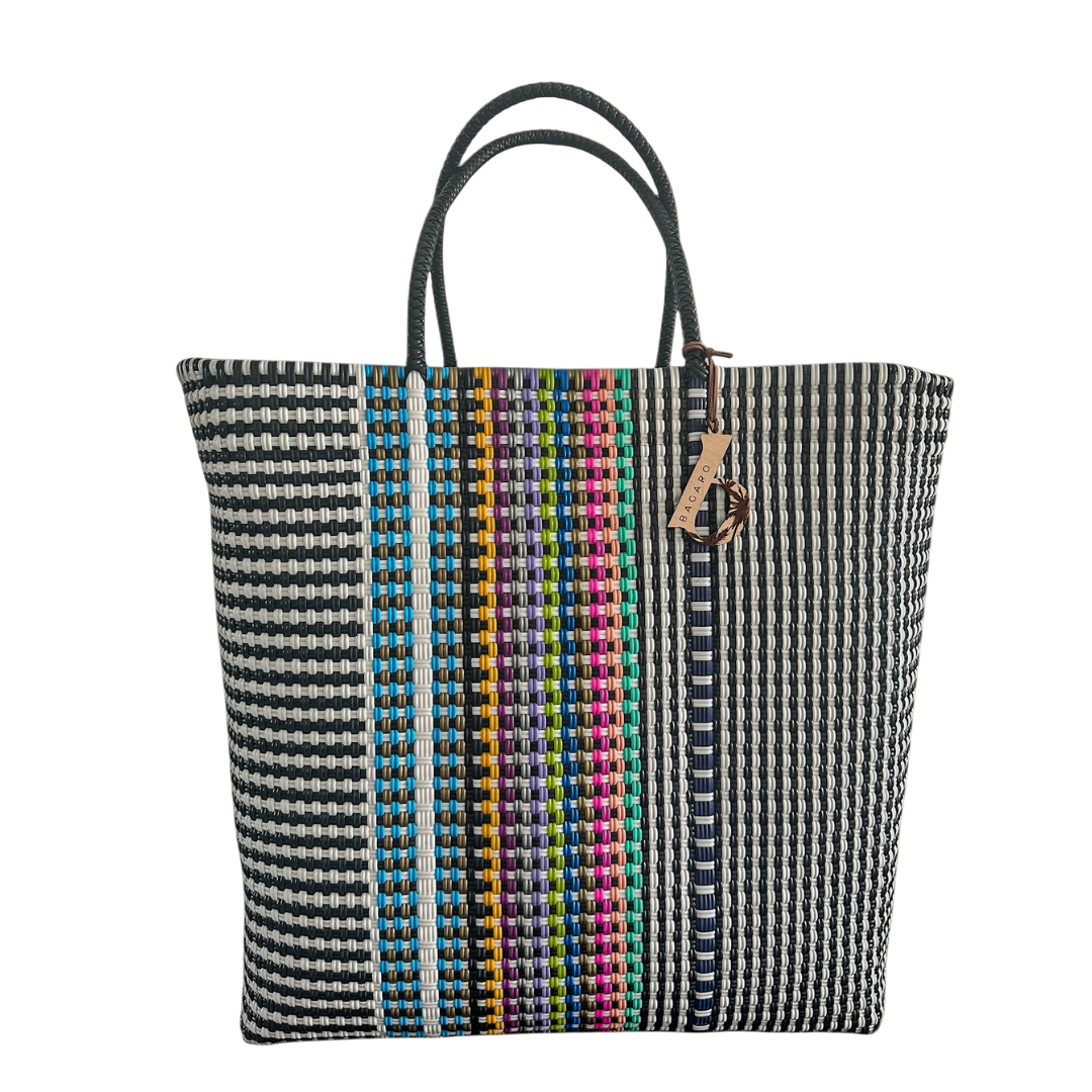 Striped Handwoven Bag