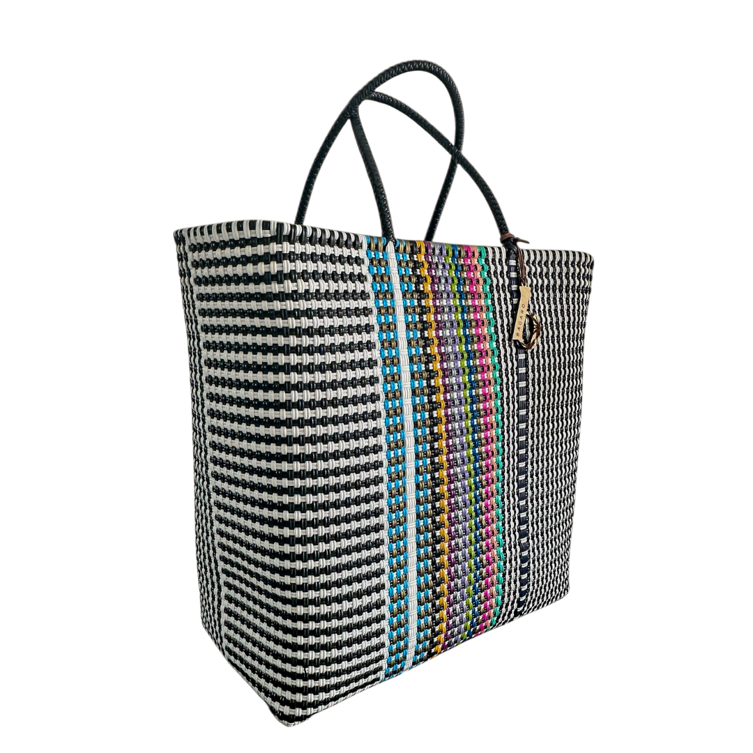Striped Handwoven Bag