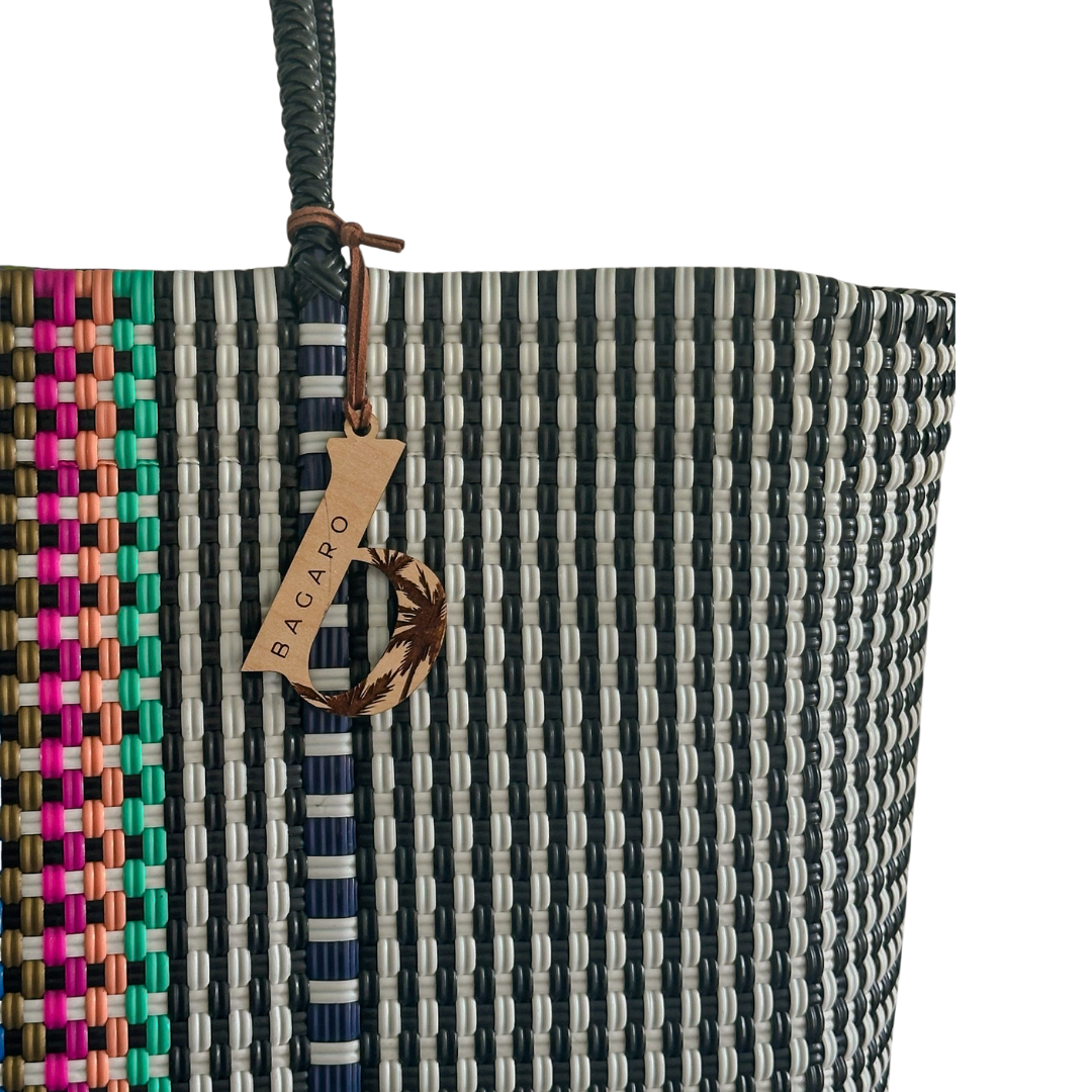 Striped Handwoven Bag