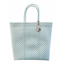 Load image into Gallery viewer, Dreamy Blue Handwoven Bag
