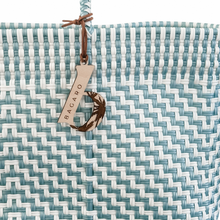 Load image into Gallery viewer, Dreamy Blue Handwoven Bag
