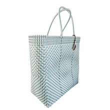 Load image into Gallery viewer, Dreamy Blue Handwoven Bag
