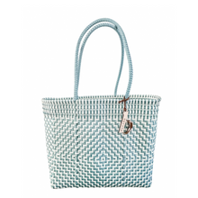 Load image into Gallery viewer, Dreamy Blue Handwoven Bag
