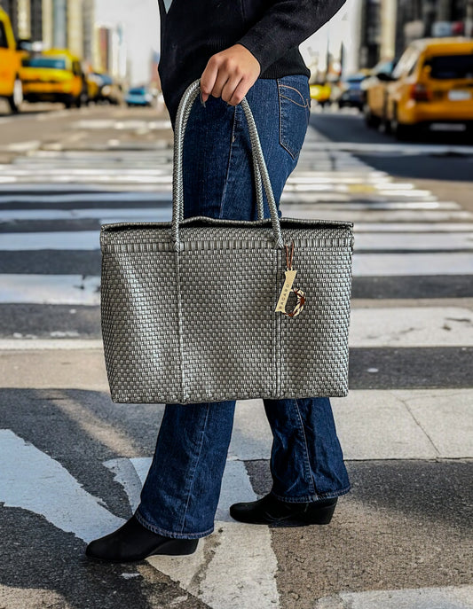 Rain Drop Handwoven Bag
