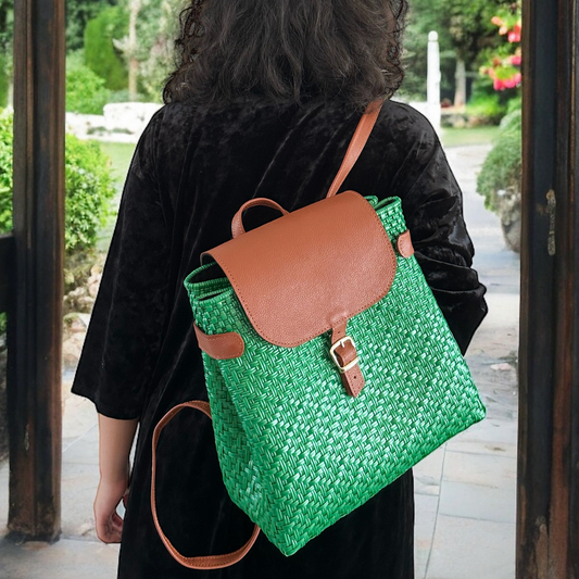 Shimmering Jade Backpack