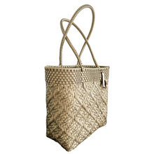 Load image into Gallery viewer, Solid Gold Handwoven Bag
