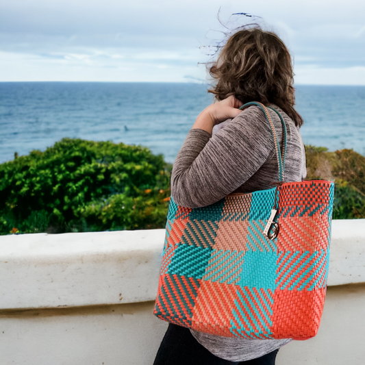 Sunset Sky Handwoven Bag