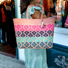 Load image into Gallery viewer, Tropical Paradise Handwoven Bag
