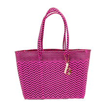 Load image into Gallery viewer, Berry Glam Handwoven Bag
