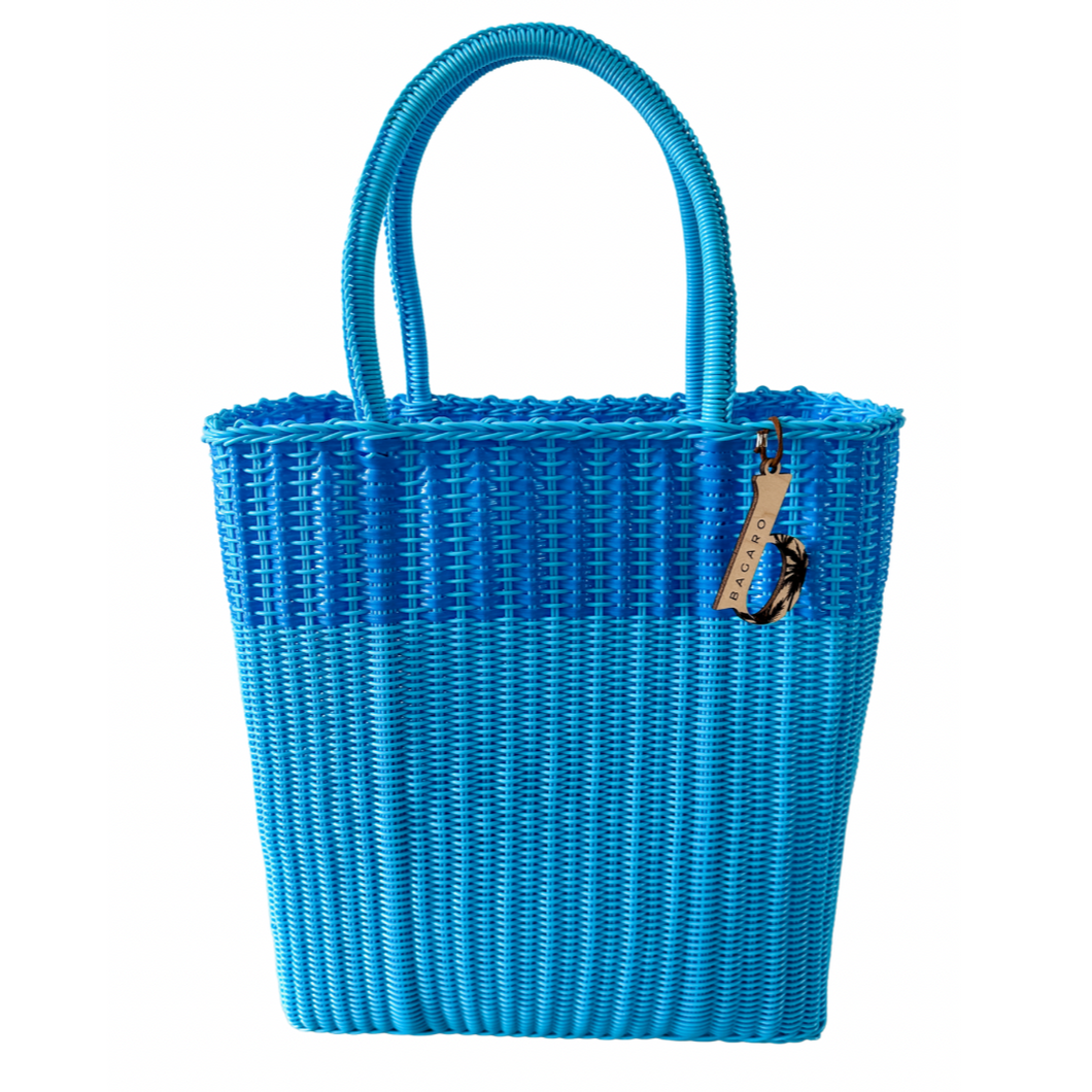 Carolina Blue Handwoven Bag