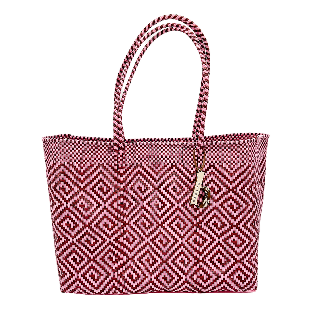 Cherry Blossom Handwoven Bag