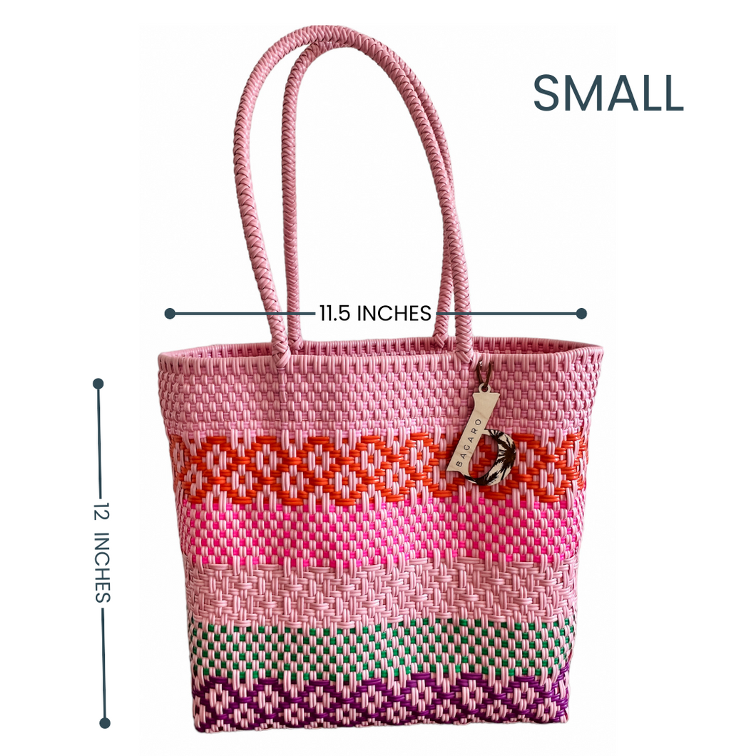Flamingo Handwoven Bag