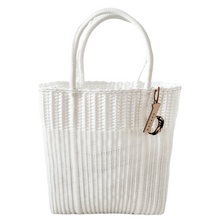 Load image into Gallery viewer, White Dove Handwoven Bag
