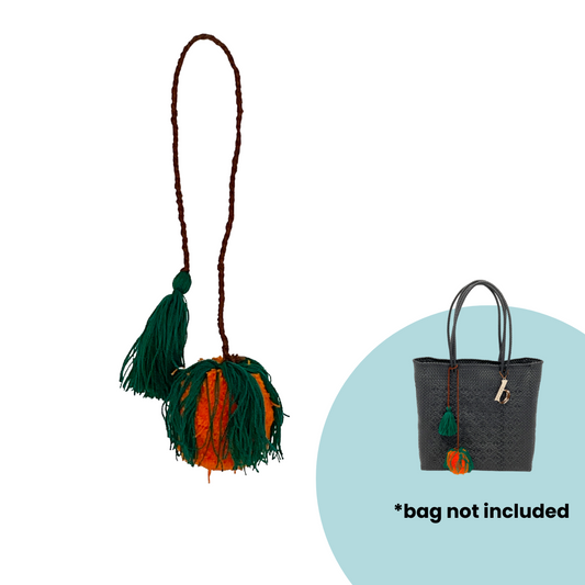 handmade tassel keychain made in mexico