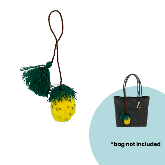 handmade tassel keychain made in mexico